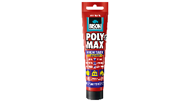 Poly Max High Tack Express Wit tube 165g Bison - Bison