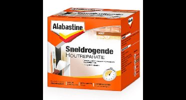 Sneldr. houtreparatie 500 gram Alabastine - Alabastine