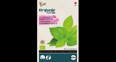 Organic Basilicum Citroensmaak (Bio) zaden Buzzy - Buzzy