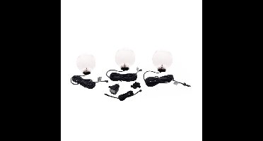 Multibright Float drijvende lichtbol LED transparante bollen set a 3 Ubbink - Ubbink