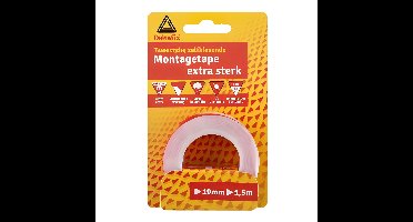 Montagetape extra 19mmx1,5m transp Deltafix - Deltafix