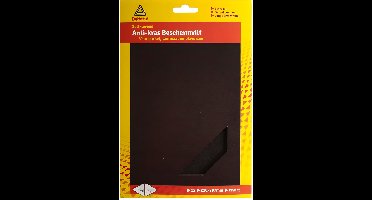 Anti-krasvilt 210mmx297mm zwart a4 Deltafix - Deltafix