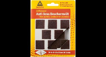 Anti-krasvilt vierknt 25x25 br 8st Deltafix - Deltafix