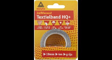 Watervast textband 19mmx4m blauw Deltafix - Deltafix