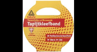 Tapijttape prof 50mmx10m Deltafix - Deltafix