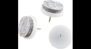 Meubelviltglijder grijs 20mm 16st Deltafix - Deltafix