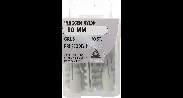 Pluggen 10mm nylon grs 10st Deltafix - Deltafix