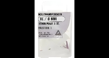 Hollewandplug tc/8mm 5st Deltafix - Deltafix