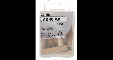 Deuvels 8 40mm 22st Deltafix - Deltafix