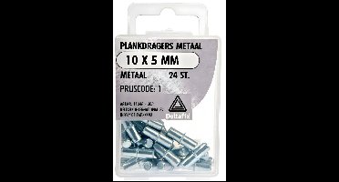 Plankdr metaal 10x5mm metl 24s Deltafix - Deltafix