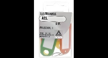 Sleutellabels ass. 5st Deltafix - Deltafix