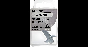 Wisselstift bout 8x62mm verz Deltafix - Deltafix