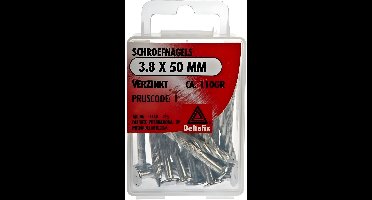 Schroefnagel 3,8x50mm verz 110gr Deltafix - Deltafix