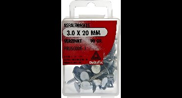 Asfaltnagels 3,0 15mm verz 90gr Deltafix - Deltafix