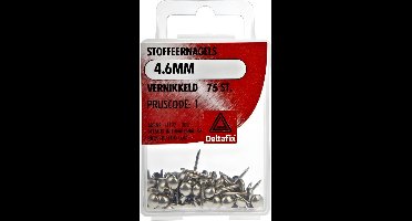 Stoffeernagels 4,6mm vern 75st Deltafix - Deltafix