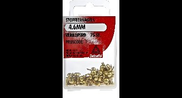Stoffeernagels 4,6mm verk 75st Deltafix - Deltafix