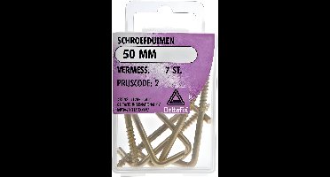 Schroefduim 50mm vermess 7st Deltafix - Deltafix