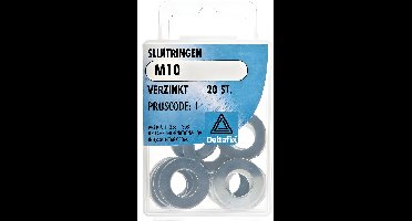 Sluitringen m10 verz 20st Deltafix - Deltafix
