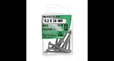 Parkers ck 4,2x38mm rvs 10st Deltafix - Deltafix