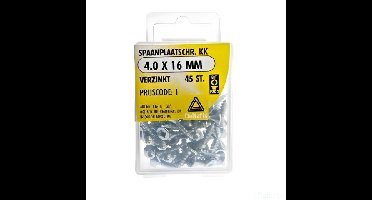 Spaanpl.schr. 4.0x16mm 45st Deltafix - Deltafix