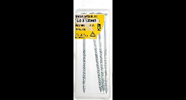 Spaanpl.schr. 6.0x130mm 4st Deltafix - Deltafix