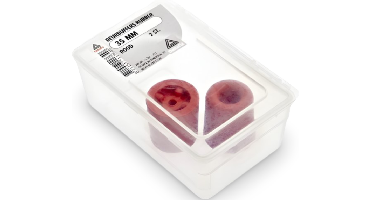 Deurbuffer rubber 35mm rood 2st Deltafix - Deltafix