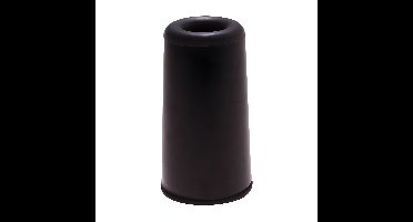Deurbuffers rubber 25mm zwart 2st Deltafix - Deltafix