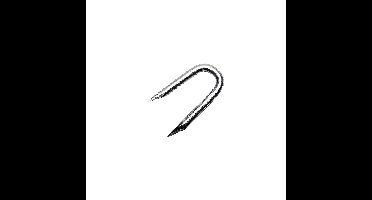 Krammen 4,0 40mm verz 200gr Deltafix - Deltafix