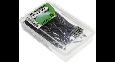 Draadnagel vk 2.1x40mm rvs 200gr Deltafix - Deltafix