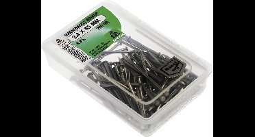 Draadnagel bk 2.1x40mm rvs 200gr Deltafix - Deltafix