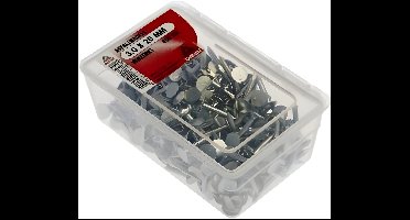 Asfaltnagels 3,0 20mm verz 450gr Deltafix - Deltafix