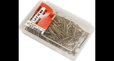 Draadnagel bk 1,2x20mm mess 200gr Deltafix - Deltafix