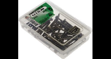 Spaanpl.schr. rvs 4.0x50mm 50st Deltafix - Deltafix