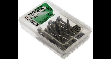 Spaanpl.schr. rvs 5.0x70mm 25st Deltafix - Deltafix