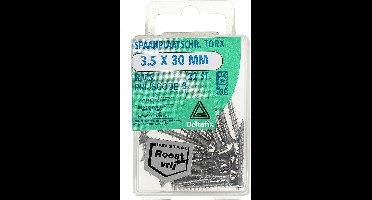 Sp.pl.schr.torx 3,5x30mm rvs 22st Deltafix - Deltafix