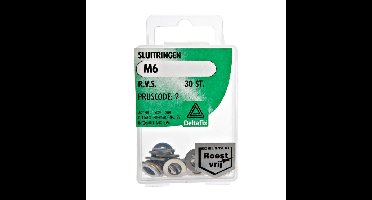 Sluitringen m10x20 2 rvs 12st Deltafix - Deltafix