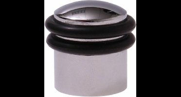 Deurstop schroefb. trit 30x30 chr Deltafix - Deltafix