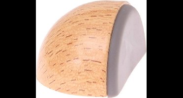 Deurstopper schroefbaar moon 45x25 beuk Deltafix - Deltafix