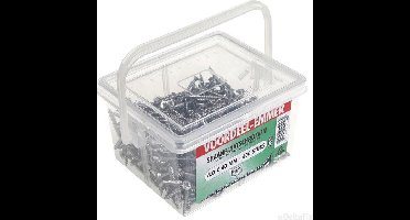 Sp.pl.schr. rvs 4,0x40mm 400st Deltafix - Deltafix