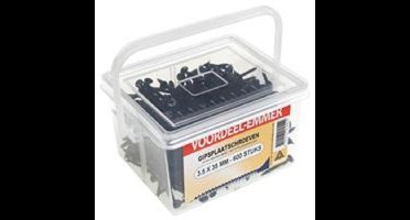 Gipsplaatschr. 3,5x25mm zwt 800st Deltafix - Deltafix