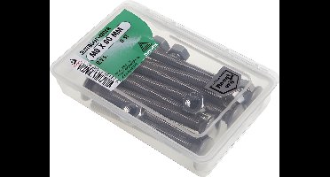 Slotbout moer m6x60 rvs 12st Deltafix - Deltafix