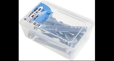 Slotbout moer m8x100mm 10st Deltafix - Deltafix