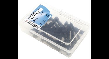 Del houtdraadbout 6x40 mm zwart vz Deltafix - Deltafix