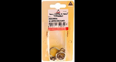 Clip ring s-haak ass v.chr 14st Deltafix - Deltafix