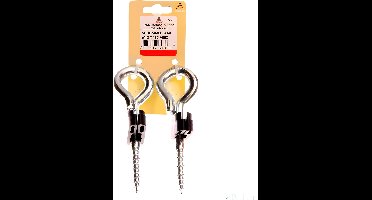 Veiligh.schommelh. 125mm hout 2st Deltafix - Deltafix