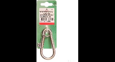 Karabijnh kous 6x60mm rvs Deltafix - Deltafix