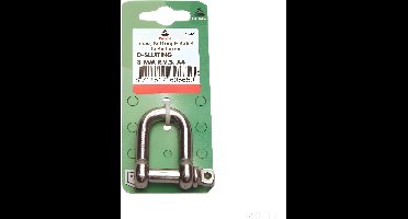 D-sluiting 5mm rvs 2st Deltafix - Deltafix