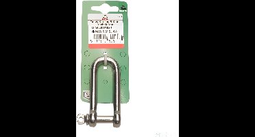 D-sluiting l-model 4mm rvs Deltafix - Deltafix