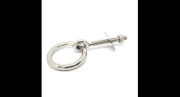 Aanlegr moer 10x100 rvs a4 Deltafix - Deltafix