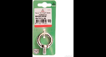 Ringschroef m6 rvs Deltafix - Deltafix